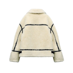 Veste Aspen en Laine Shearling